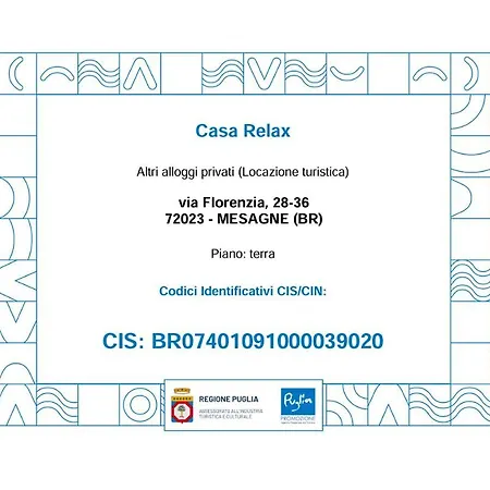 Casa Relax * Mesagne